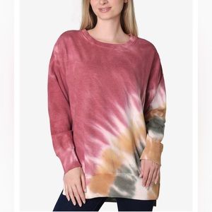 Ultra Flirt Juniors’ Tie Dye Top